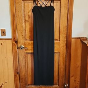 VINTAGE Laundry by Shelli Segal Black Gown